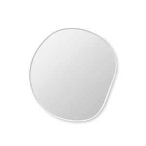 Ferm Living Pond mirror, XL - Dark chrome