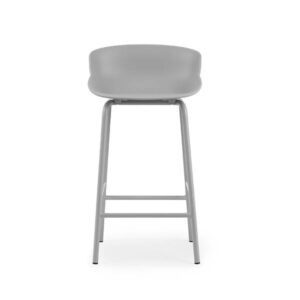 Normann Copenhagen Hyg barstol - stål/grå 65 cm