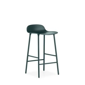 Normann Copenhagen Form barstol - Grøn/stål